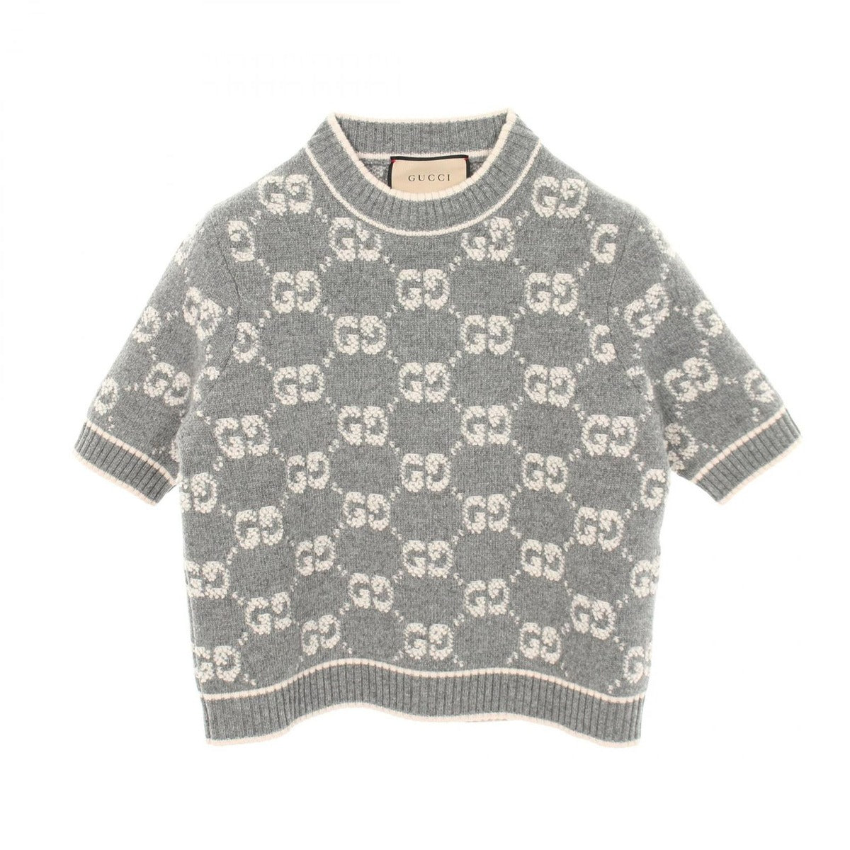 Gucci Knit GG Cles Wool Jacket Sweater