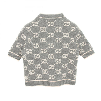 Gucci Knit GG Cles Wool Jacket Sweater — view 2