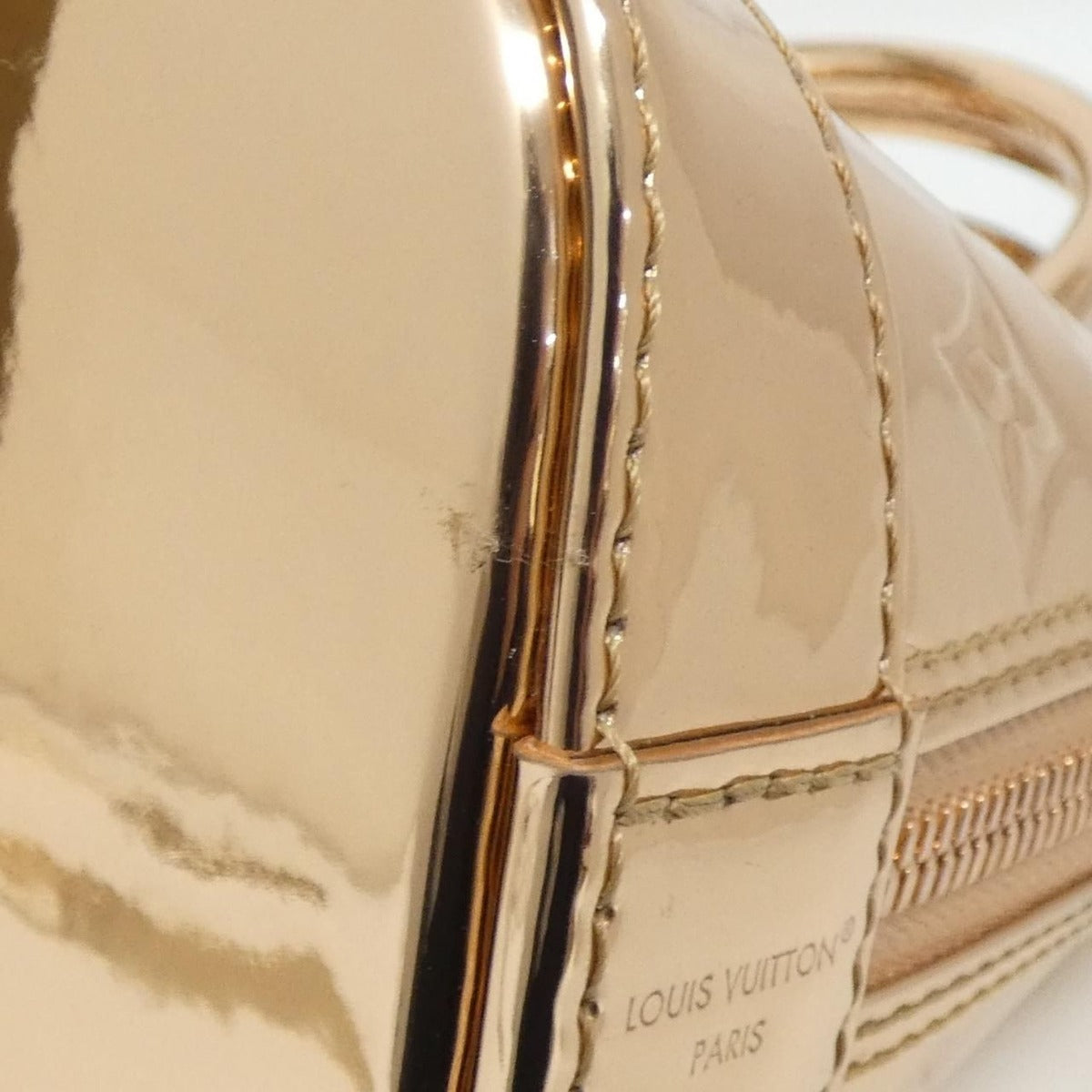 Louis Vuitton Monogram Miroir Alma BB Bag — view 2