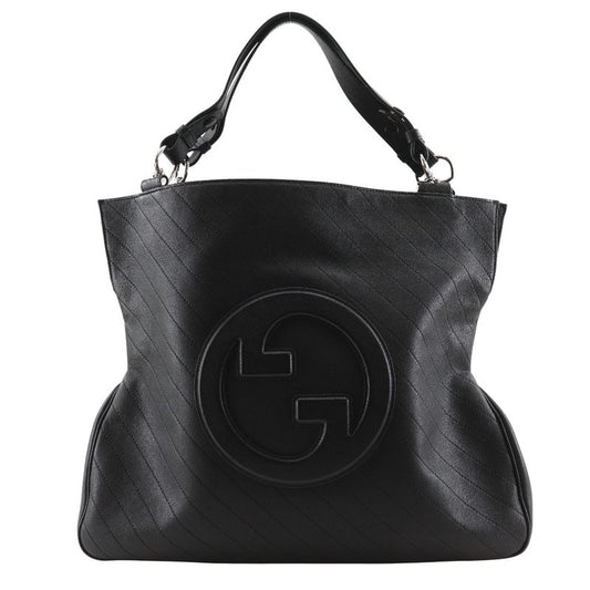 Gucci GG Blondi 751516 Calf Black Women's Tote Bag