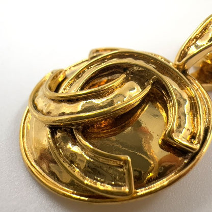 Chanel Coco Mark GP Gold Necklace Gold