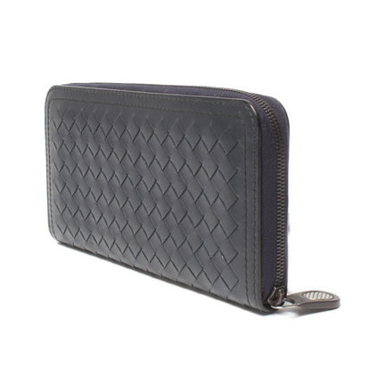 Bottega Veneta Zip Around Wallet Navy Others — view 3
