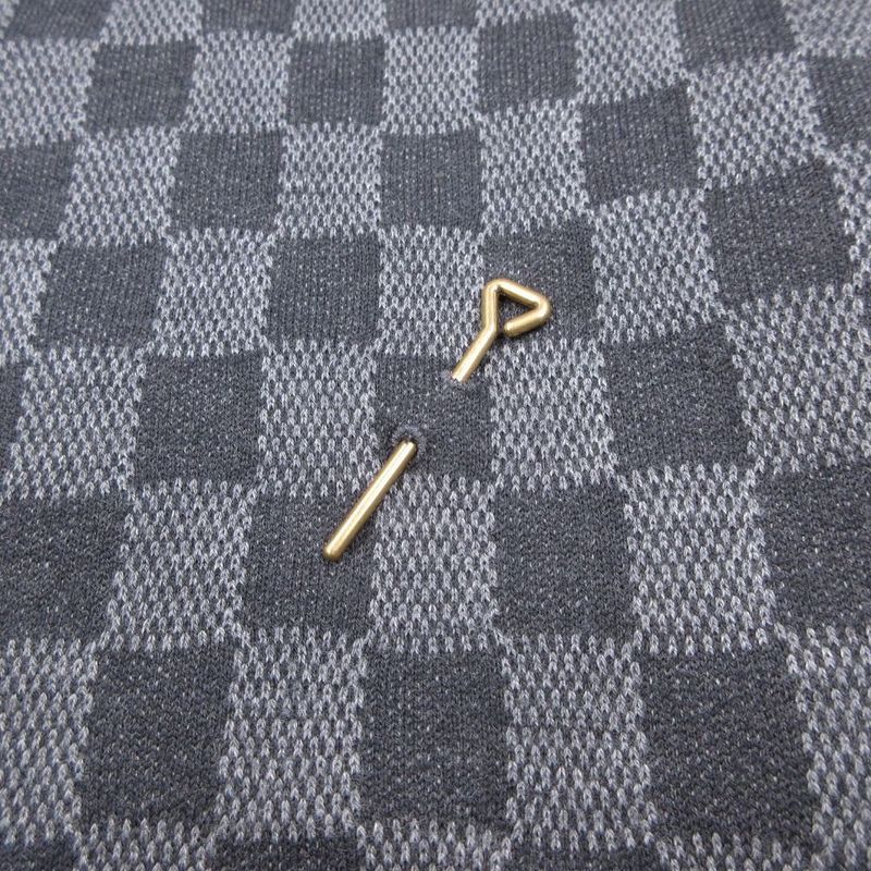 21aw Louis Vuitton Damier Jacquard Sweatshirt Bomber Jacket Blouson Zip Gray S