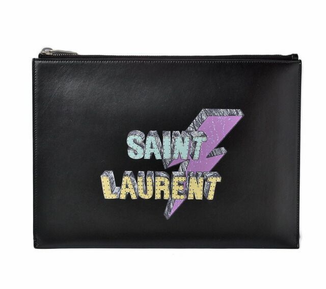 Saint Laurent Ipad Mini Case Clutch Bag Saint Laurent IPAD Tablet Case Logo