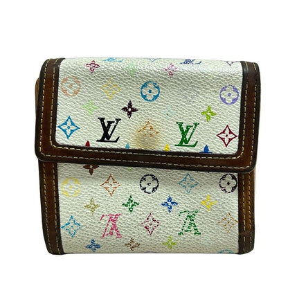 Louis Vuitton W Hook Wallet Monogram Multicolor Porte Monnivier Carte Cles Di