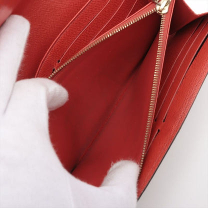 Louis Vuitton Monogram Portefeuille Sarah Long Wallet Long M62236 Brown And