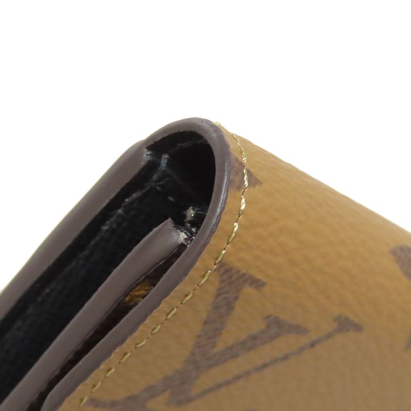 Louis Vuitton M82333 Portmonnais Rosali Coin Case Monogram Reverse Women