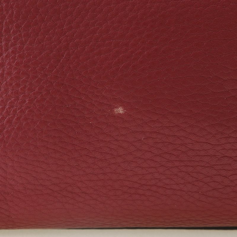 Loewe 2WAY Shoulder PIEL Vacuna Cowhide 318.32c86 Leather Red Ladies Handbag