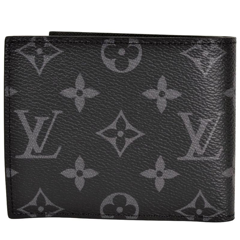 Louis Vuitton Portefeuille Marco NM Bifold Wallet M62545 Monogram Eclipse With