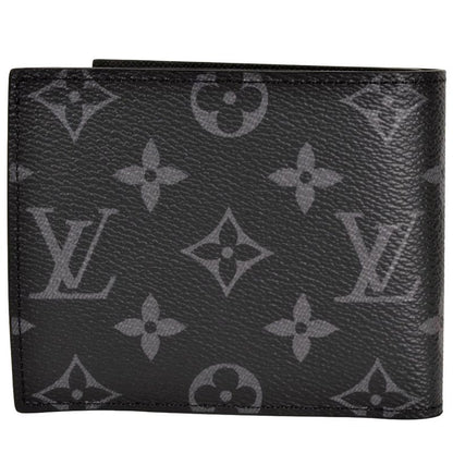 Louis Vuitton Portefeuille Marco NM Bifold Wallet M62545 Monogram Eclipse With