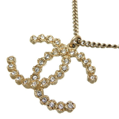 Chanel Coco Mark Rhinestone Necklace