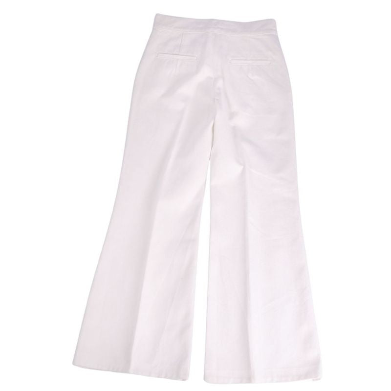 Celine Pants Phoebe Period Denim Cotton Botto — view 4