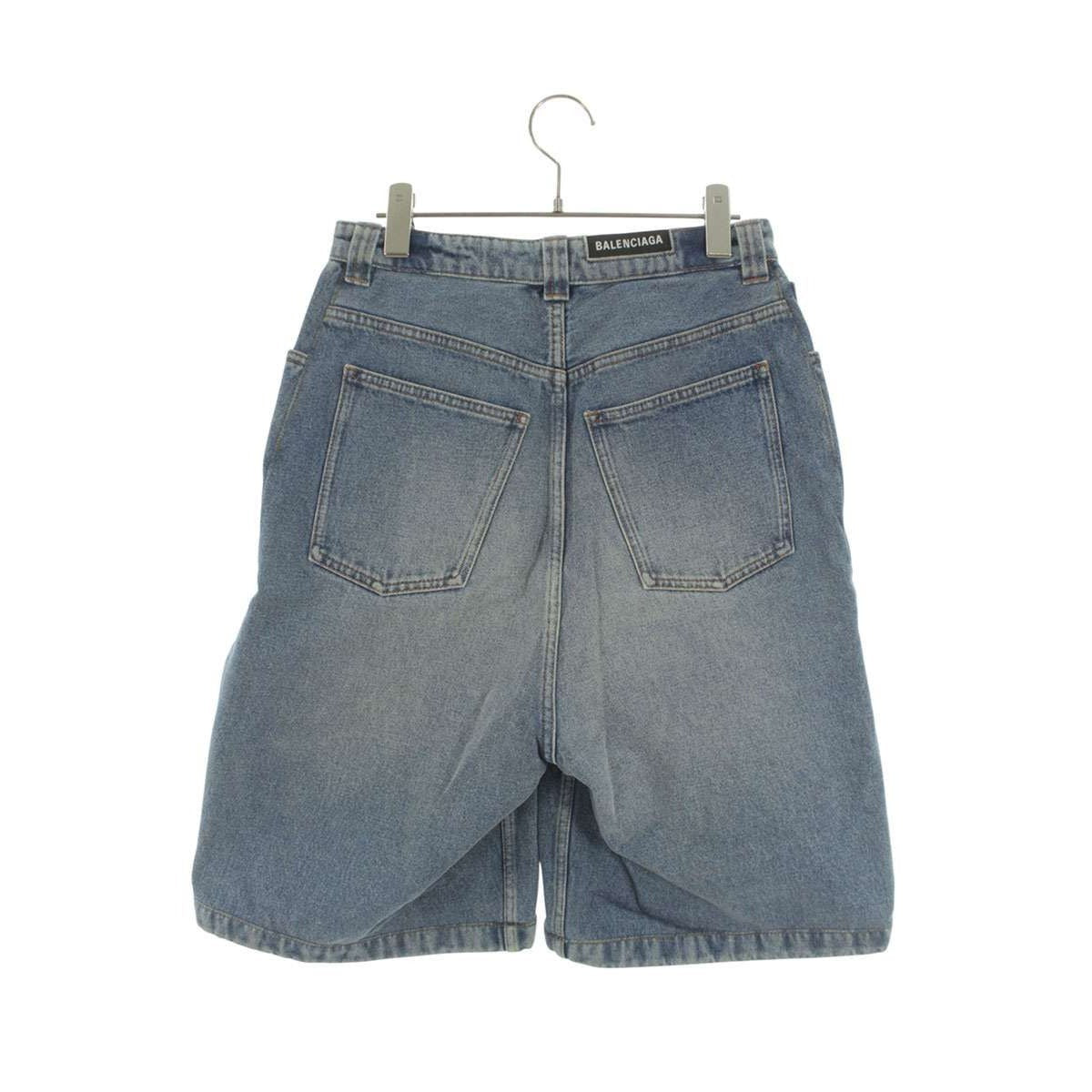 Balenciaga Baggy Denim Shorts 30 — view 2