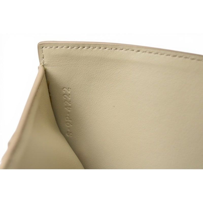 Celine Wallet Bifold Mini Strap Bicolor Terracotta Light Pink — view 7