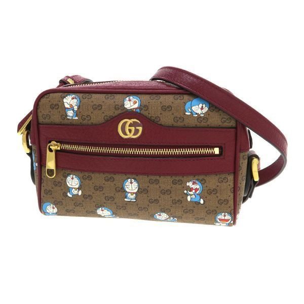 Gucci Doraemon Mini GG Supreme Messenger Bag