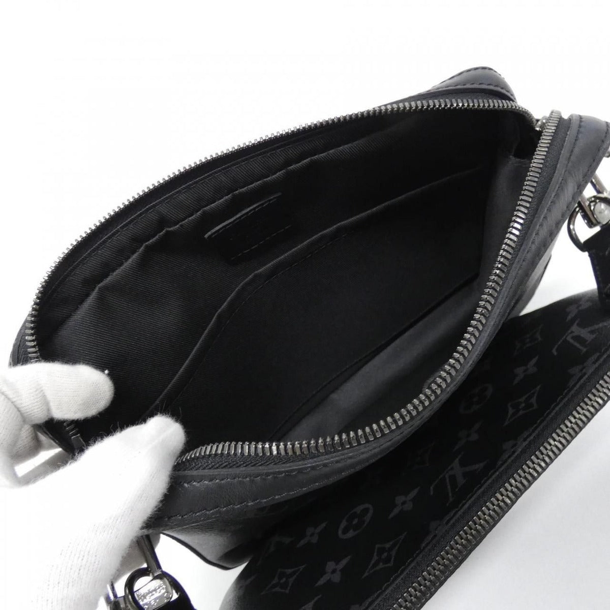 Louis Vuitton Monogram Eclipse Reverse Trio Shoulder Bag — view 7