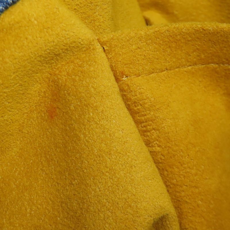 Louis Vuitton M95018 Flat Shopper Tote Bag Monogram Denim Women