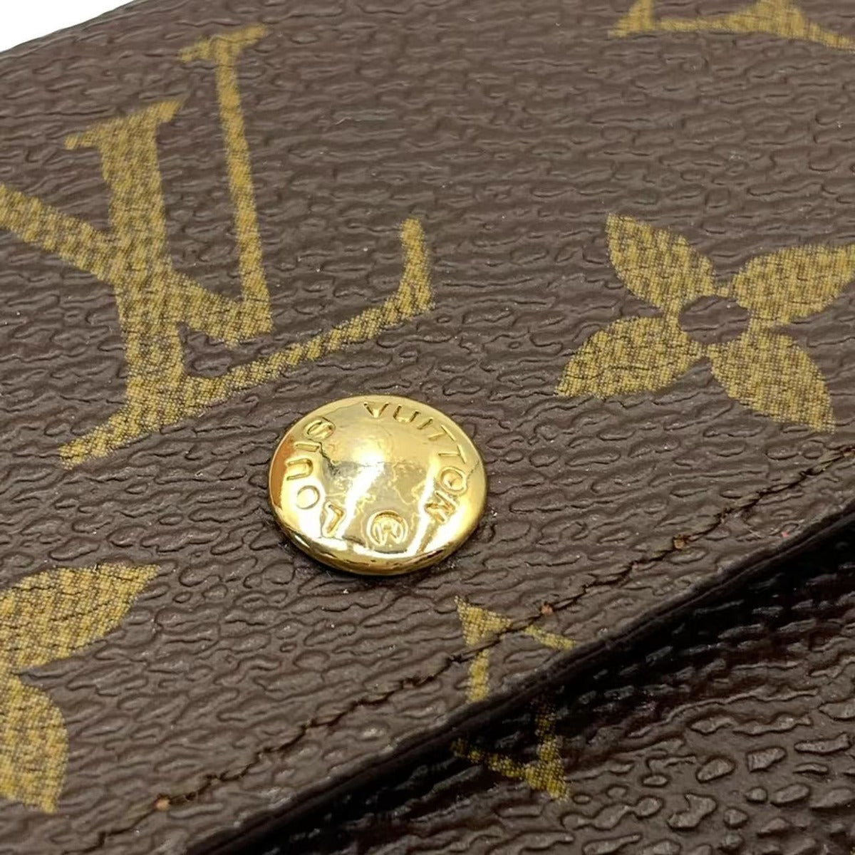 Louis Vuitton Key Case Multicles 6 Monogram Leather Brown — view 5