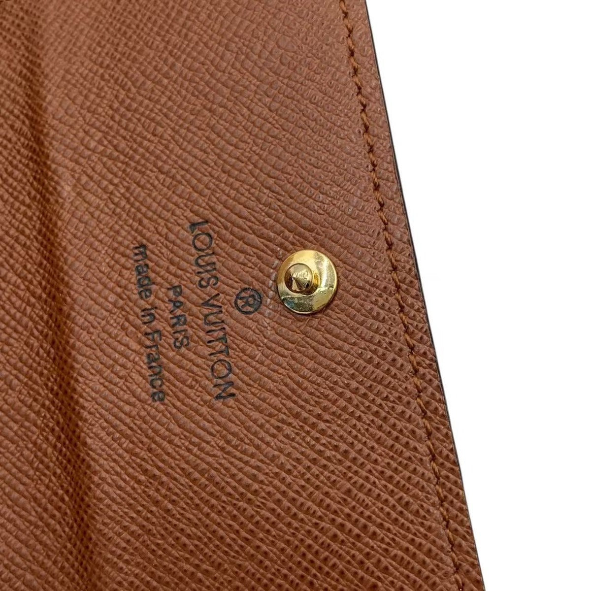 Louis Vuitton Key Case Multicles 6 Monogram Leather Brown — view 7