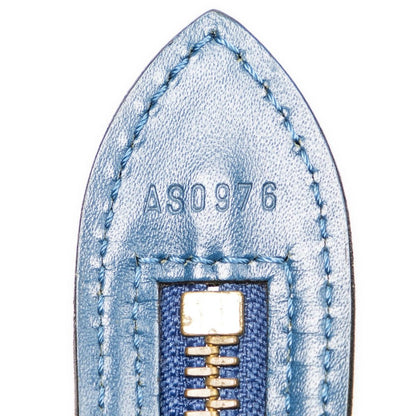 Louis Vuitton Saint Jacques Shopping Blue Epi Messenger Bag — view 10