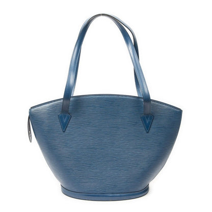 Louis Vuitton Saint Jacques Shopping Blue Epi Messenger Bag — view 5
