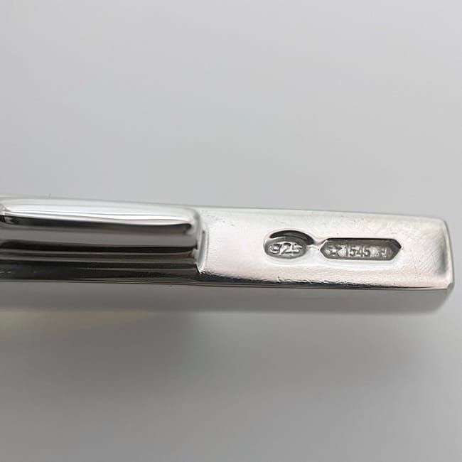 Gucci Cross Necklace Silver Polished Ag 925 S Rank