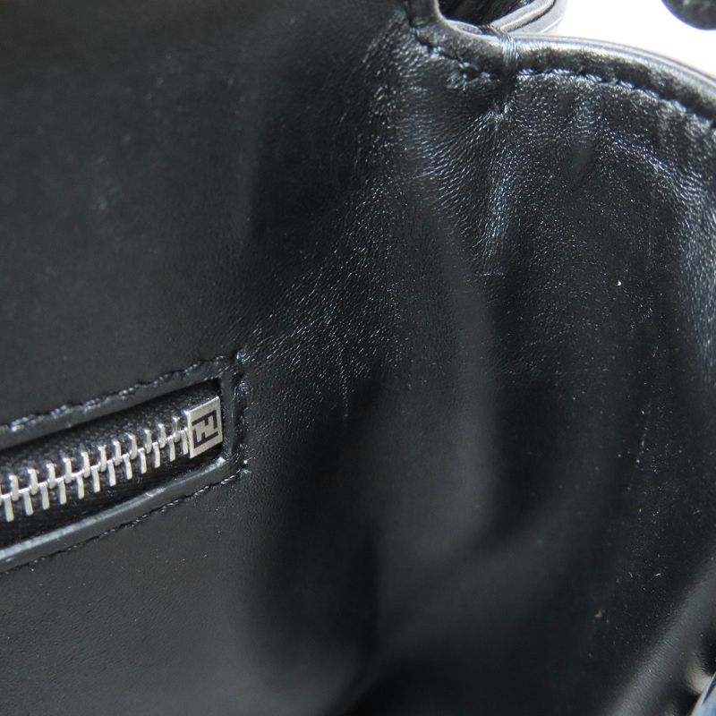 Fendi Peekaboo Mini 2-way Handbag Vinyl Calf Women