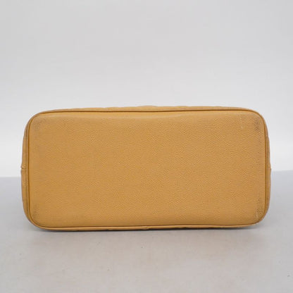 Chanel Tote Bag Revival Tote Caviar Skin Beige Chien Pan Gold Hardware Women's