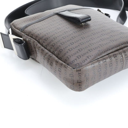 Dior Leather Shoulder Bag Crossbody Messenger Business Brown Commuter Tote