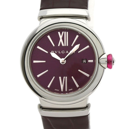 Bvlgari Luchea Watch SS Leather