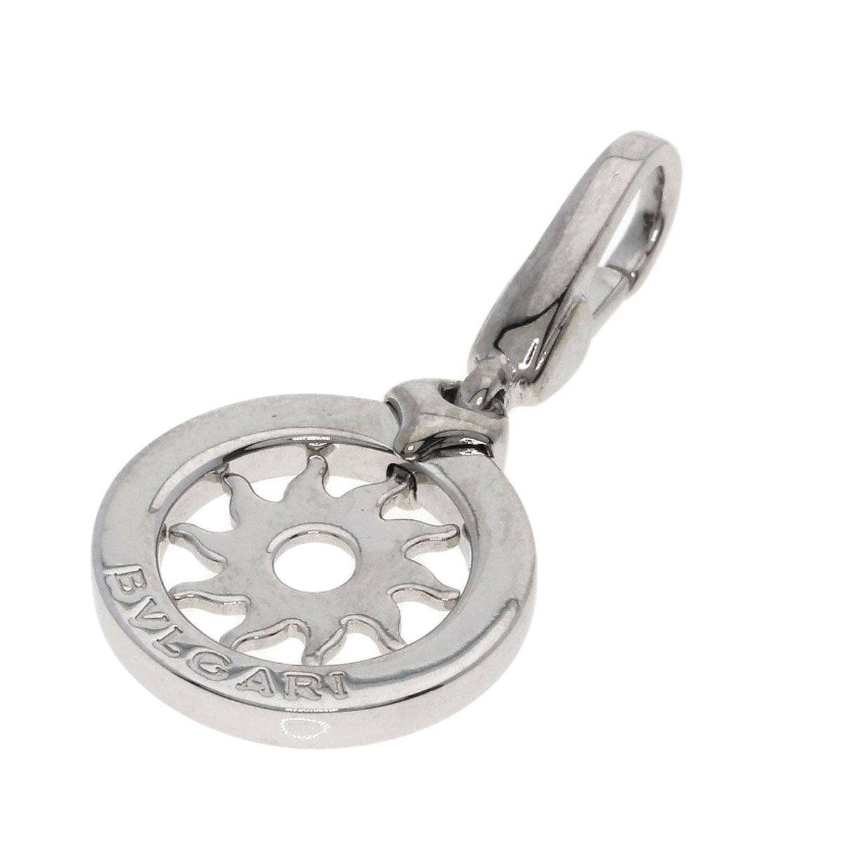 Bvlgari Tondosan Charm Pendant Top 18K White Gold