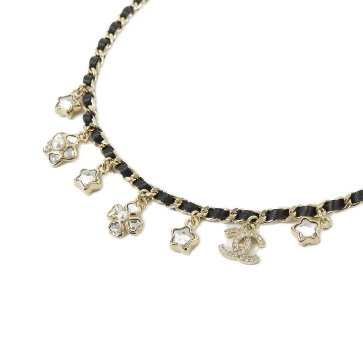 Chanel Choker Charms Black