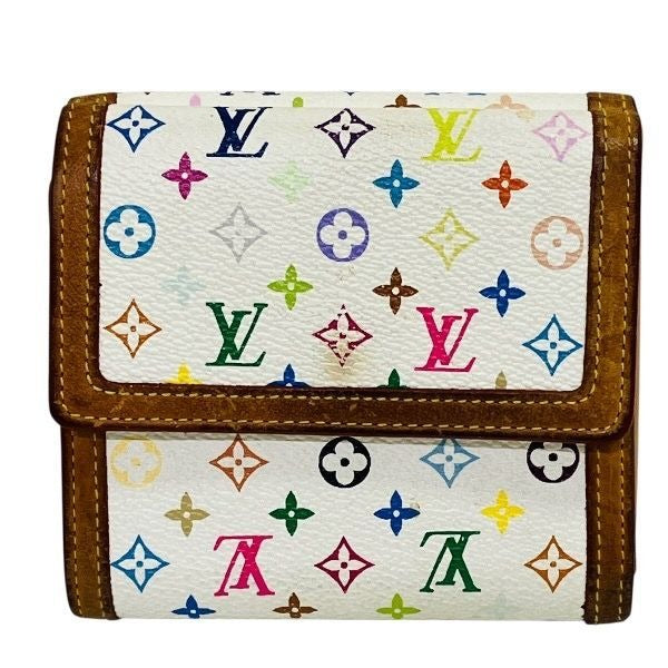 Louis Vuitton Monogram Multicolor Porte Monnaie Billets Cult Cles Wallet