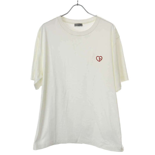 Dior 24ss CD Heart Tee T-Shirt 493j696e0677 White XL
