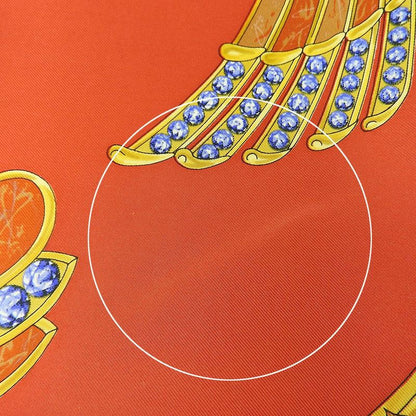 Cartier Must De Cartier Scarf 100% Silk Red Bordeaux Small Accessories Fashionab