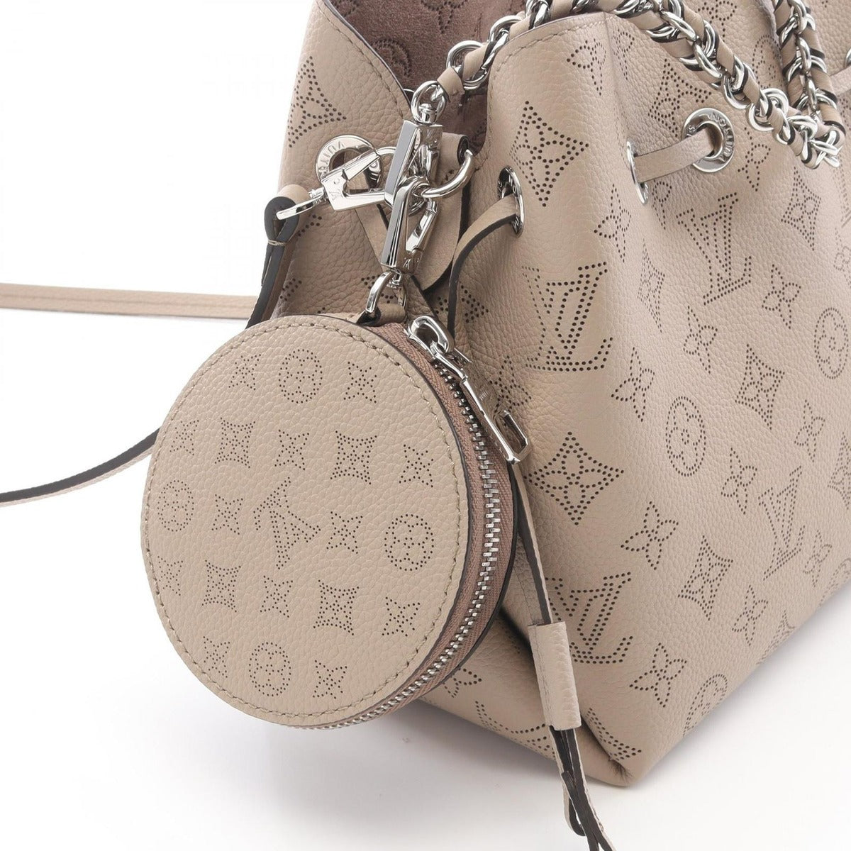 Louis Vuitton Handbag Bella Galle Leather Gare Beige — view 6