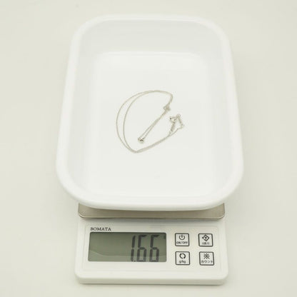 0.05ct Tiffany & Co By-the-yard Diamond Necklace 24-3936