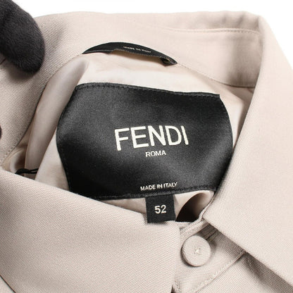 Fendi FF Logo Embroidery Wool Shirt — view 3