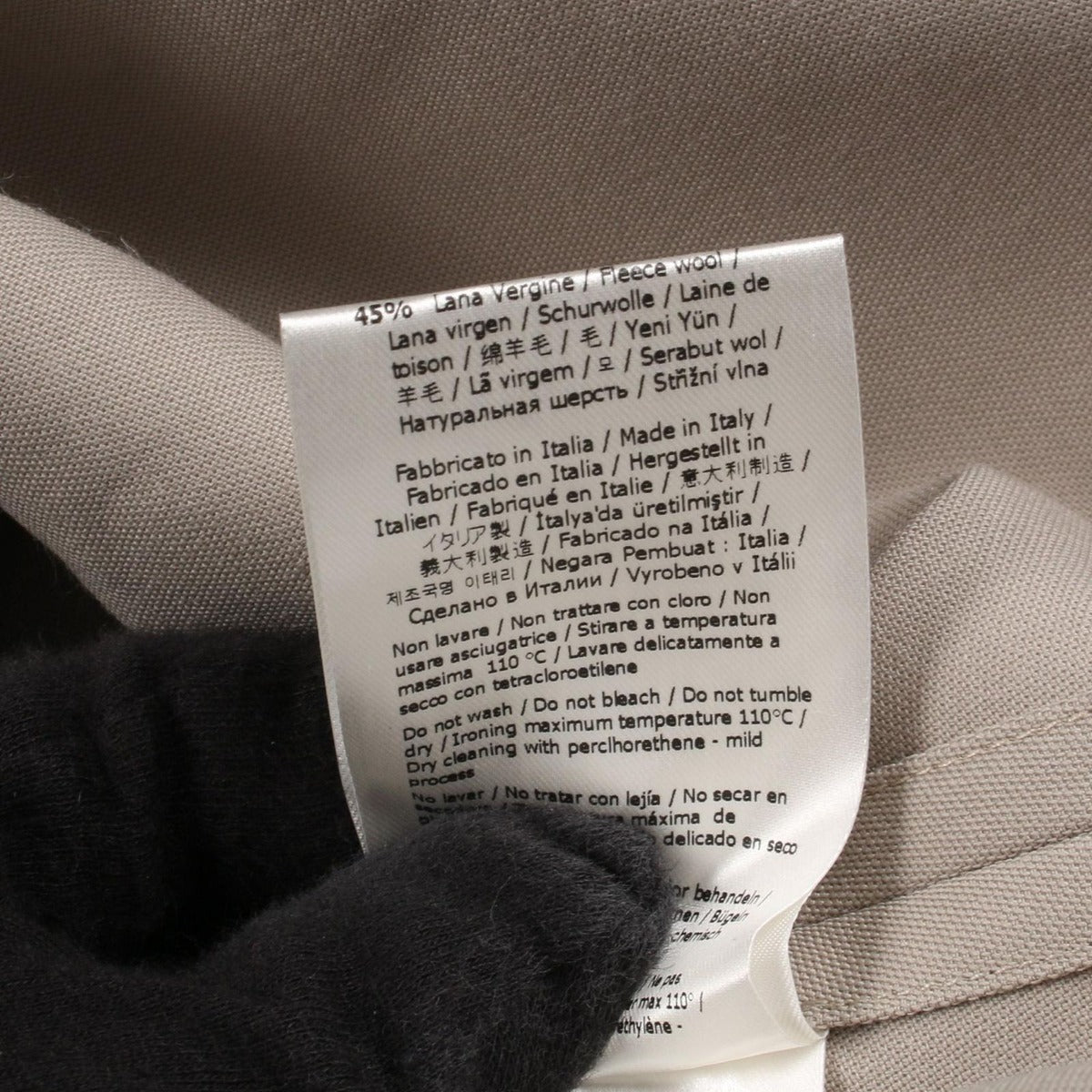 Fendi FF Logo Embroidery Wool Shirt — view 5