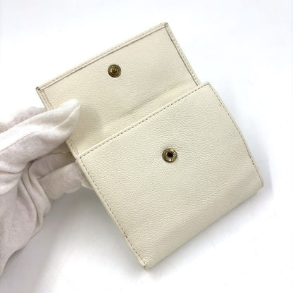 Gucci GG Canvas Printhie Sherry Line W Hook Wallet Leather X Canvas Off White X