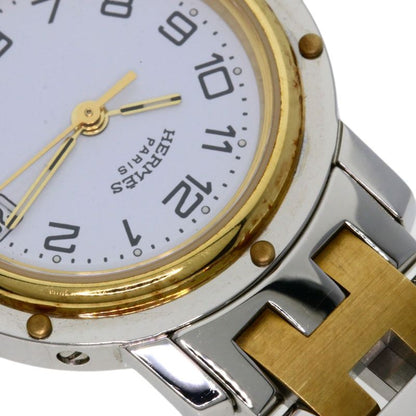 Hermes Cl4220 Clipper Watch SS Ssxgp Ladies