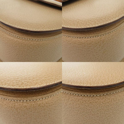 Gucci Bamboo 000 29 0633 Leather Beige 2WAY Handbag Shoulder Bag 0174 Gucci