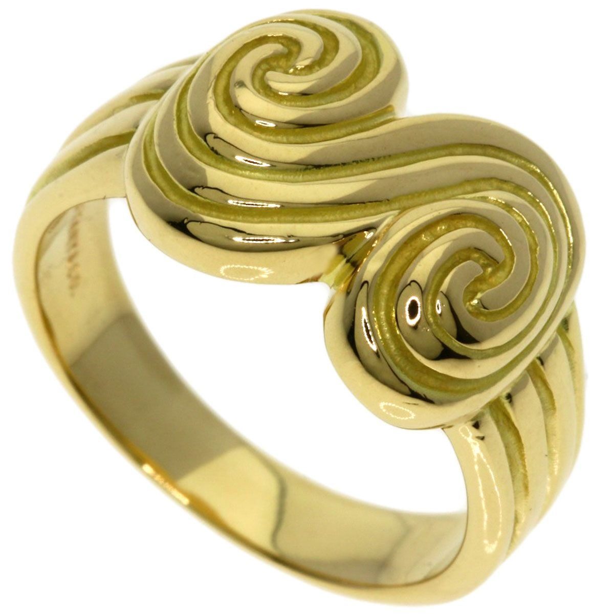 Tiffany & Co Tornado Ring 18k Yellow Gold