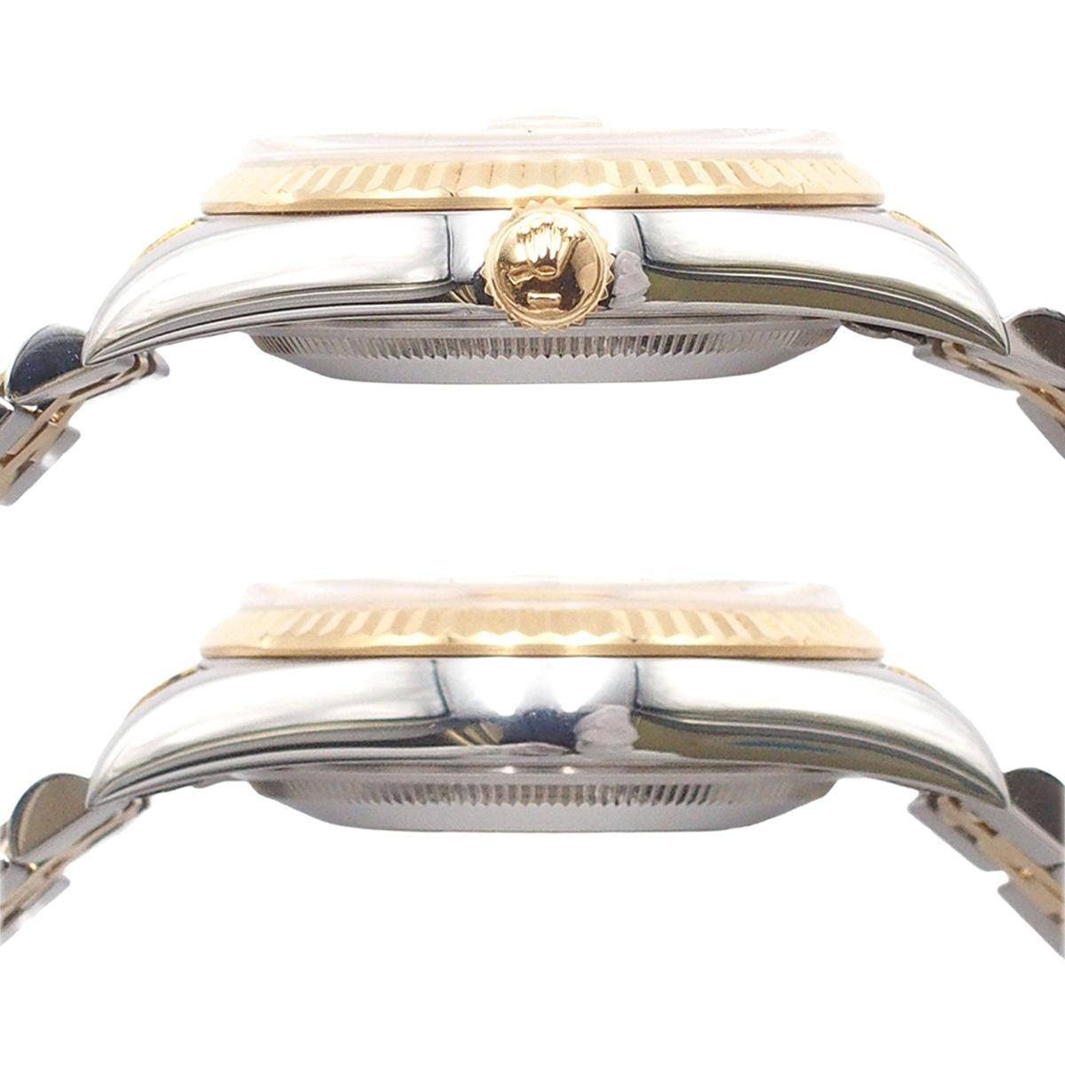 Rolex Datejust Jubilee Bracelet Champagne 18K Yellow Gold SS Watch Automatic — view 6