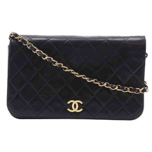 Chanel Chain Shoulder Matelasse Lambskin Women's Shoulder Bag