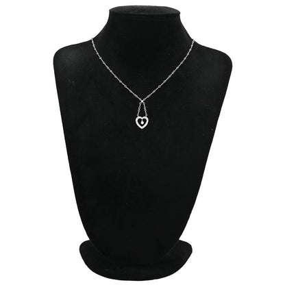 Tiffany & Co Tiffany & Co Necklace Sentimental Heart Diamond Pendant Pt950