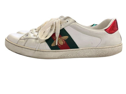 2121 Gucci Sneakers Ace Embroidery Bee Sherry Line 429446 Preowned Uk7 Approx