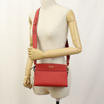 Prada Saffiano Leather 1bh043 Crossbody Shoulder Bag Leather Women