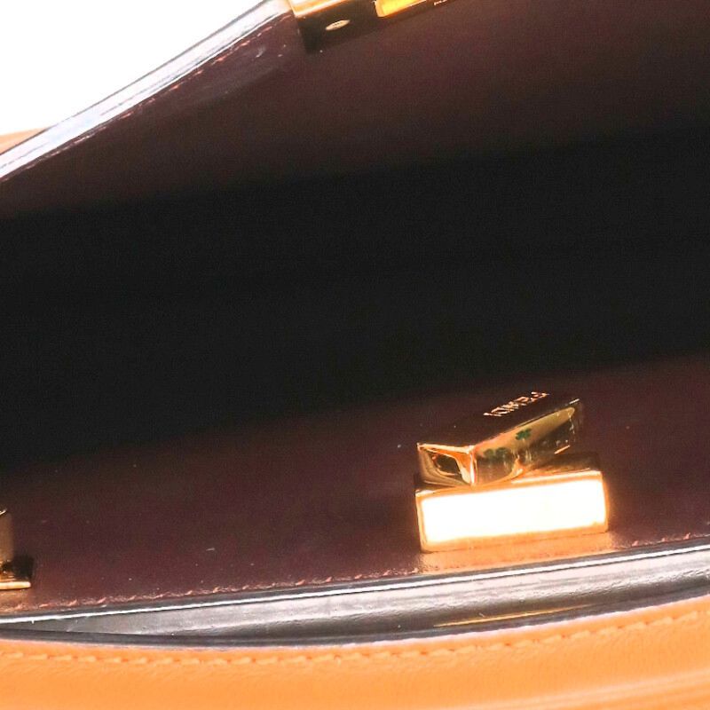 Fendi 8bn302 Peekaboo - 2wayleather Shoulder Bag Women