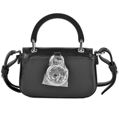 Fendi Marc Jacobs MARC Jacobs Nano Bucket Handbag 2WAY Leather 7as136 Black